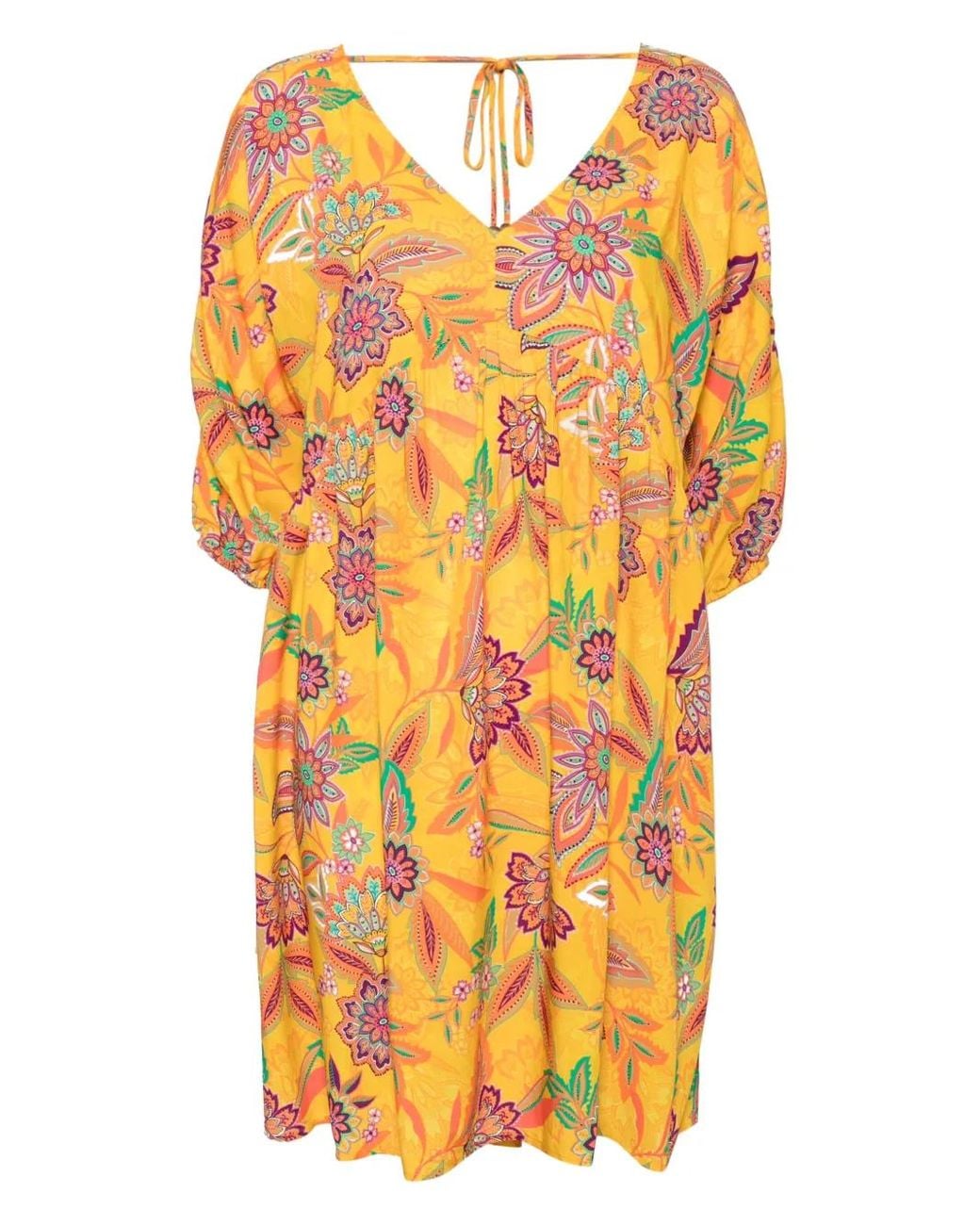 Johnny Was Orange Sunshine Coverup