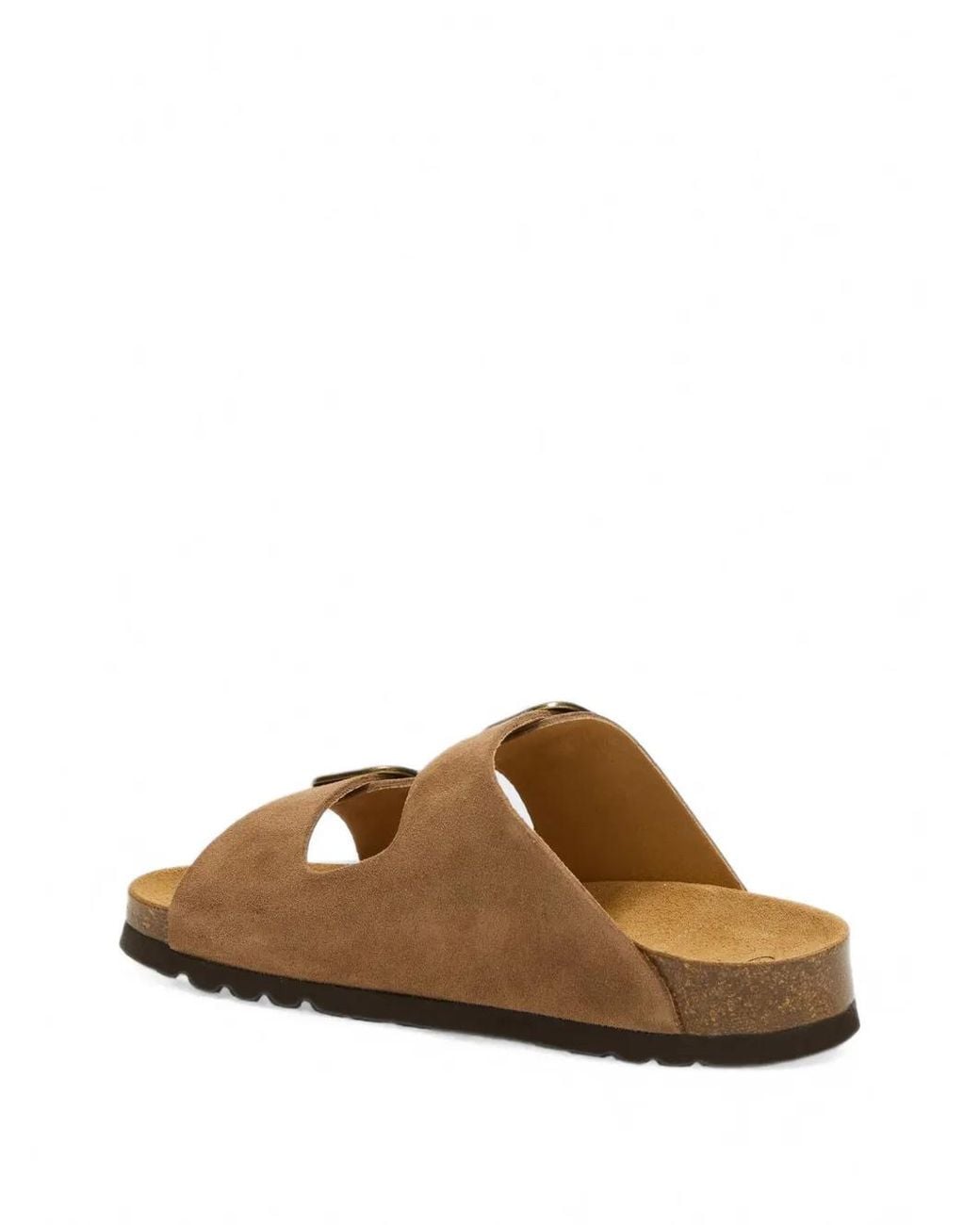 Scholl Brown Noelle Buckle-Fastening Sandals