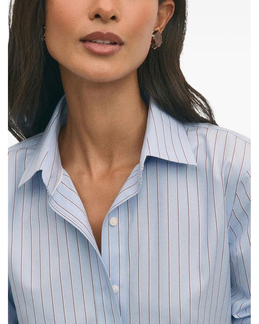 Brooks Brothers Blue Striped Shirt