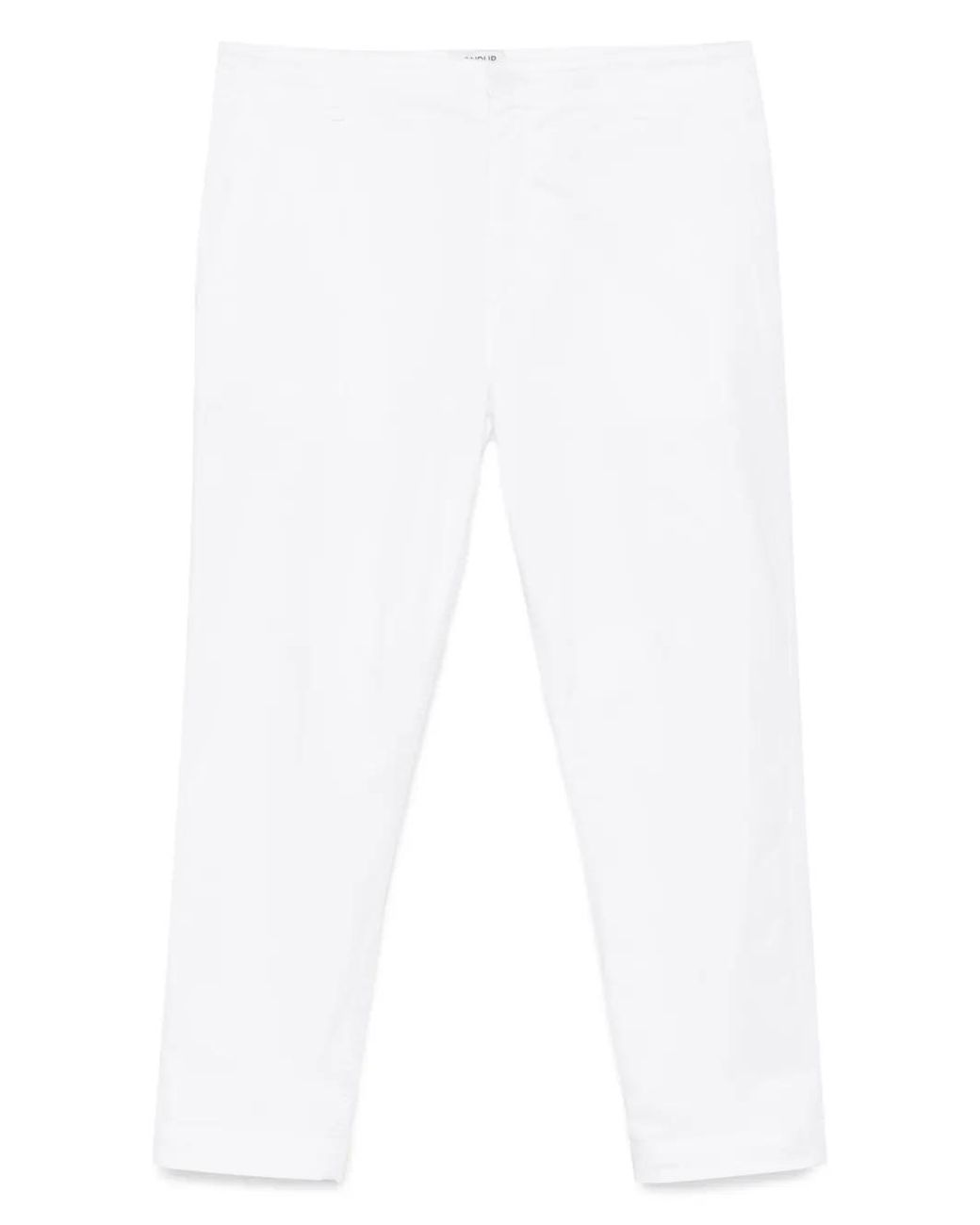 Dondup White Zyan Trousers for men