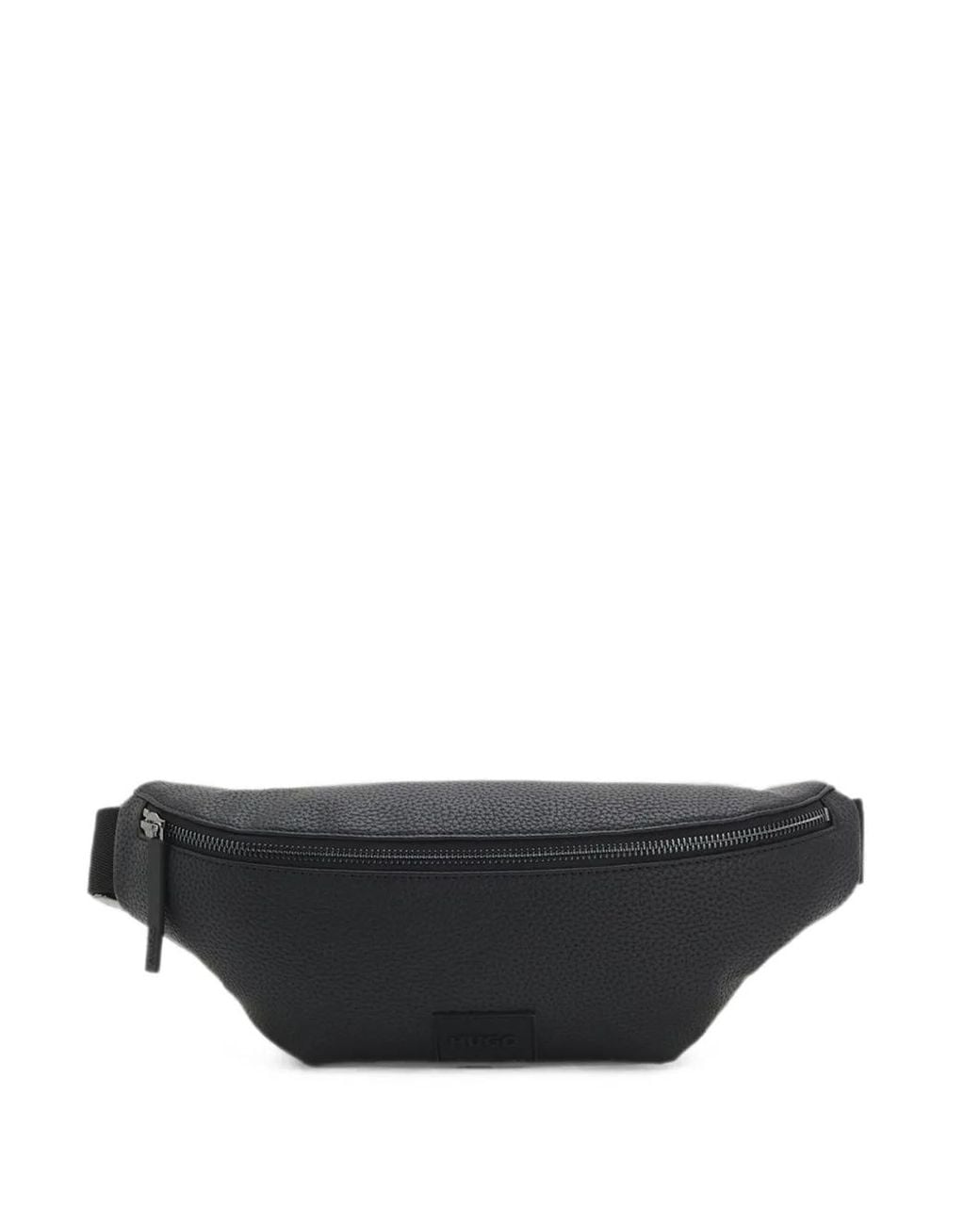 HUGO Gray Sac Banane À Patch Logo for men