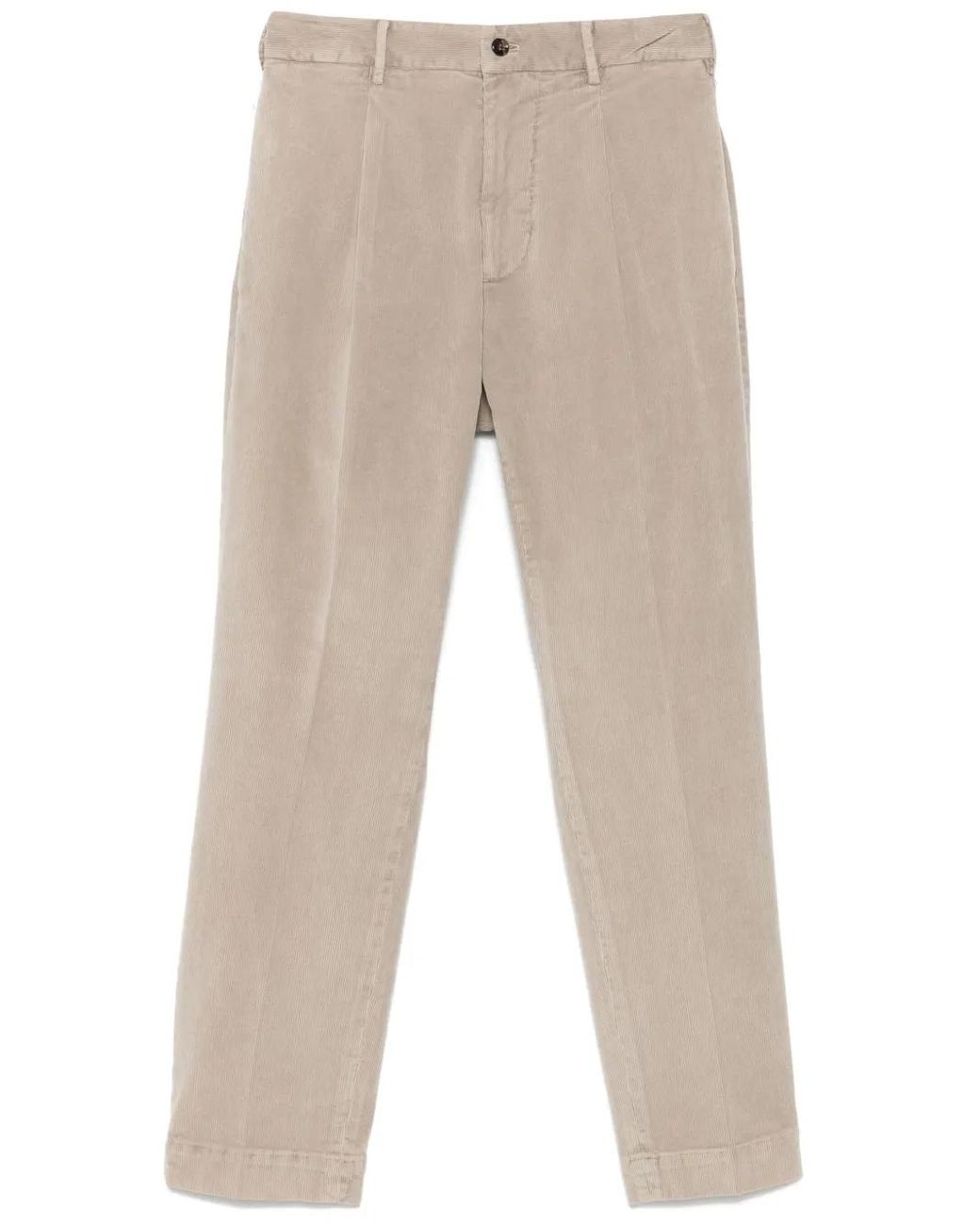 Dell'Oglio Natural Tapered Trousers for men