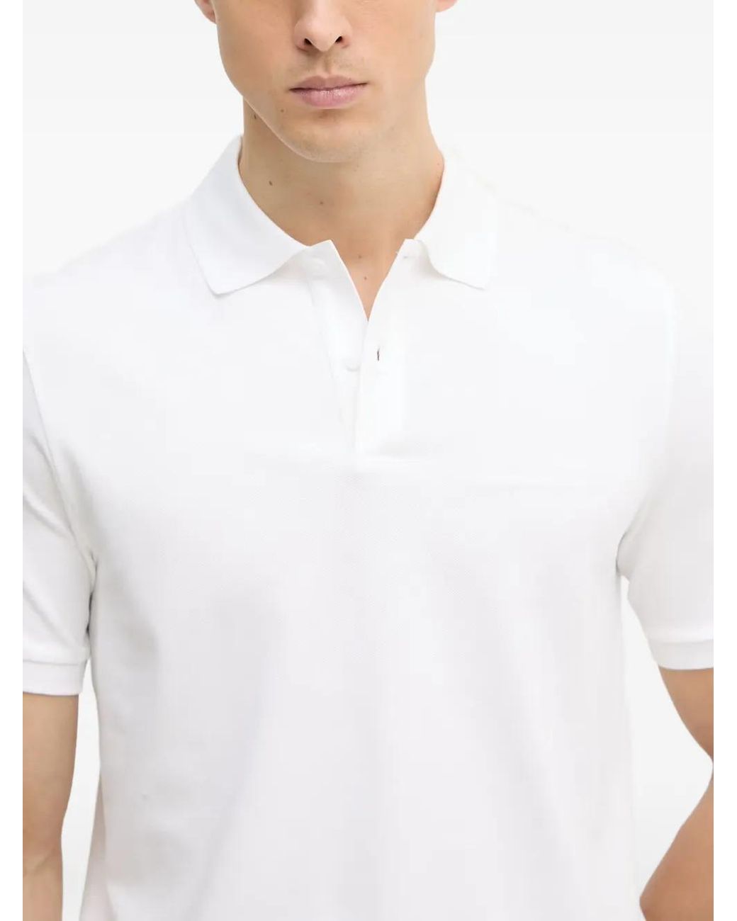 Marc O' Polo White Short-Sleeve Polo Shirt for men