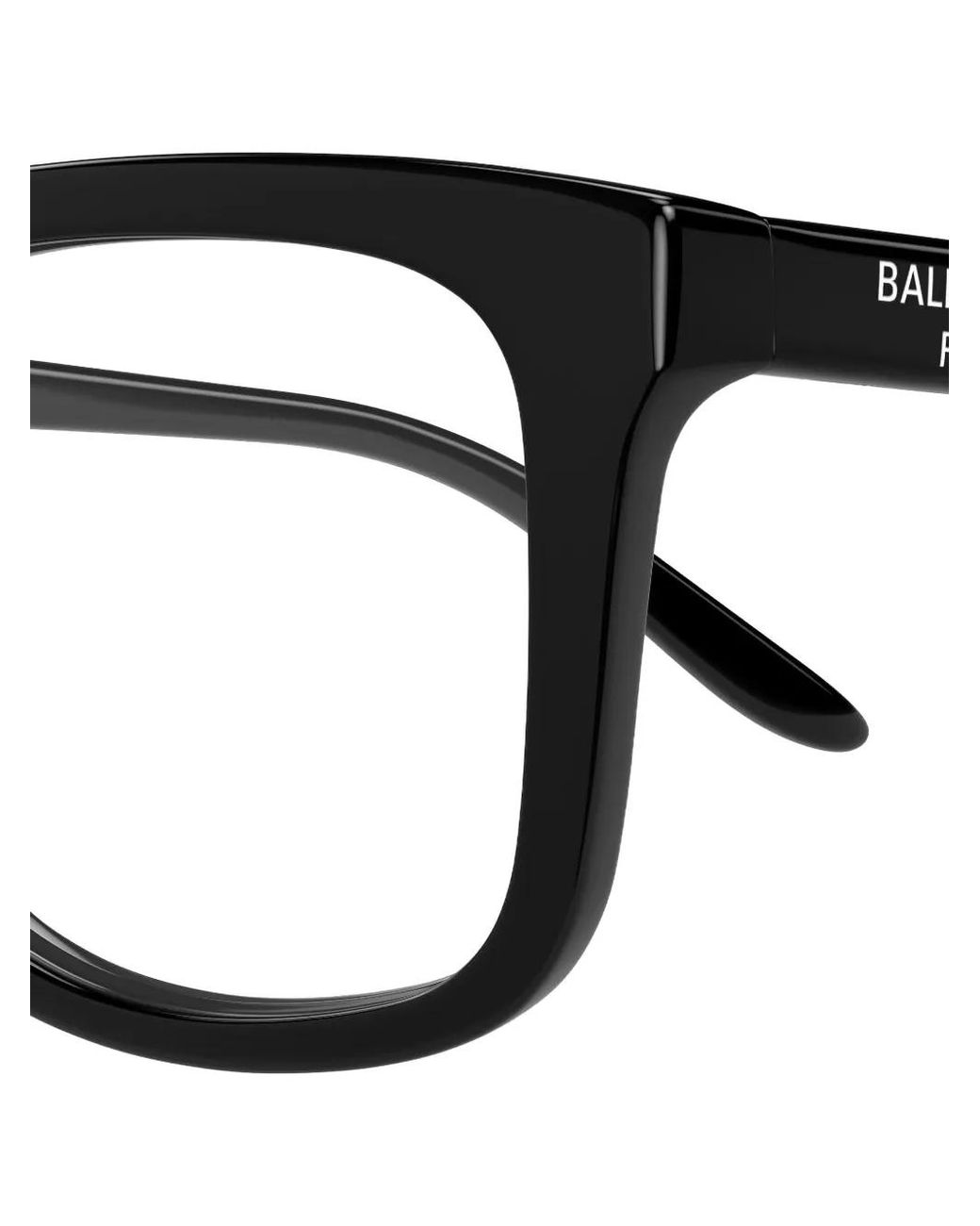 Balenciaga Black Lunettes De Vue À Monture Carrée for men