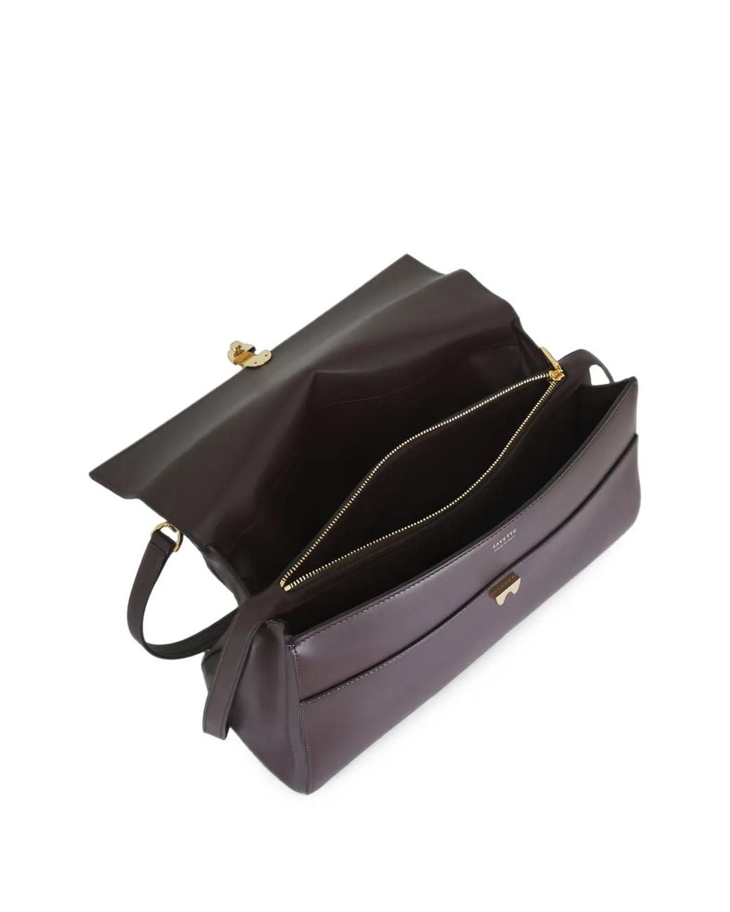 SAVETTE Natural Soft Symmetry Leather Tote Bag