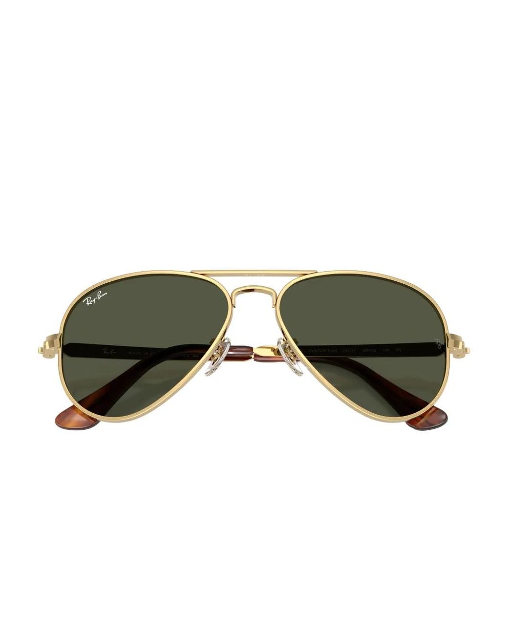 Ray-Ban Aviator Max Sunglasses in Green | Lyst Australia