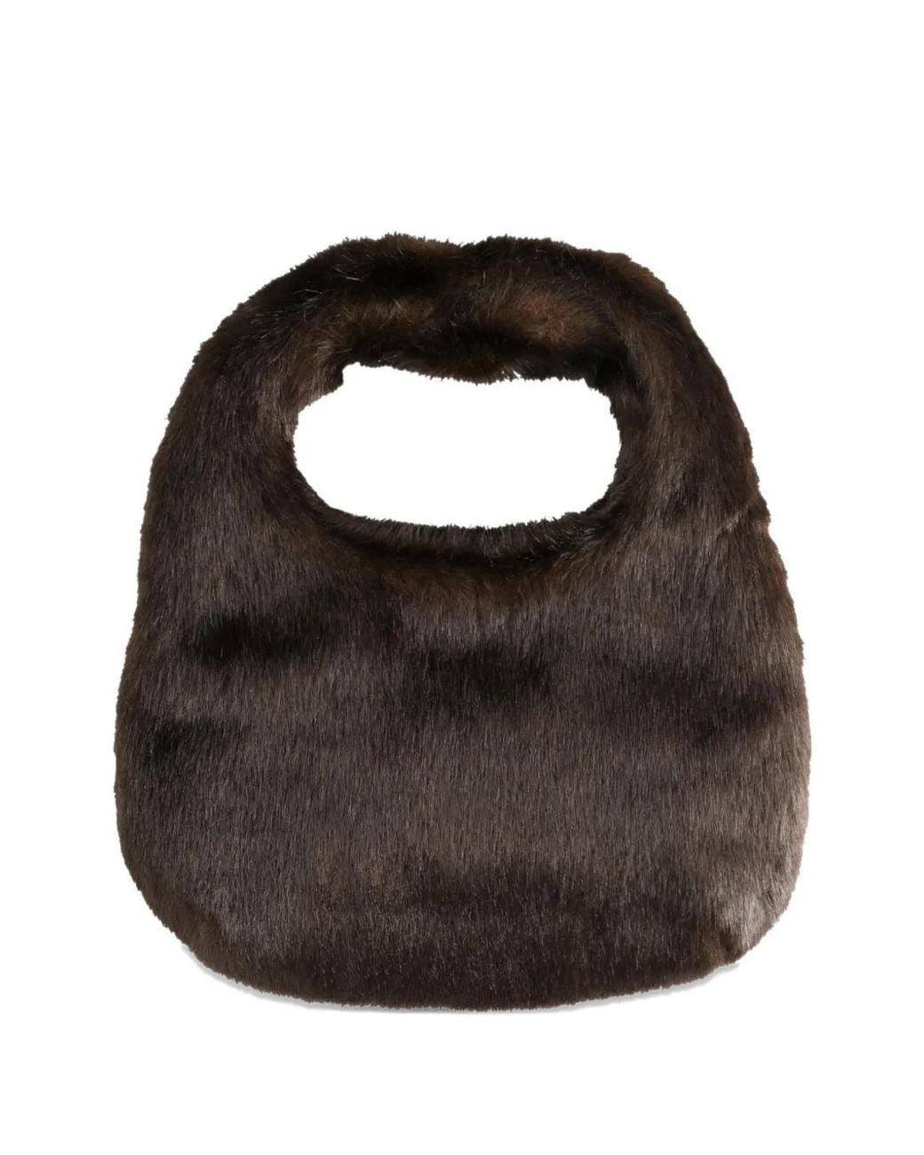 Amomento Black Mini Sac À Main Texturé