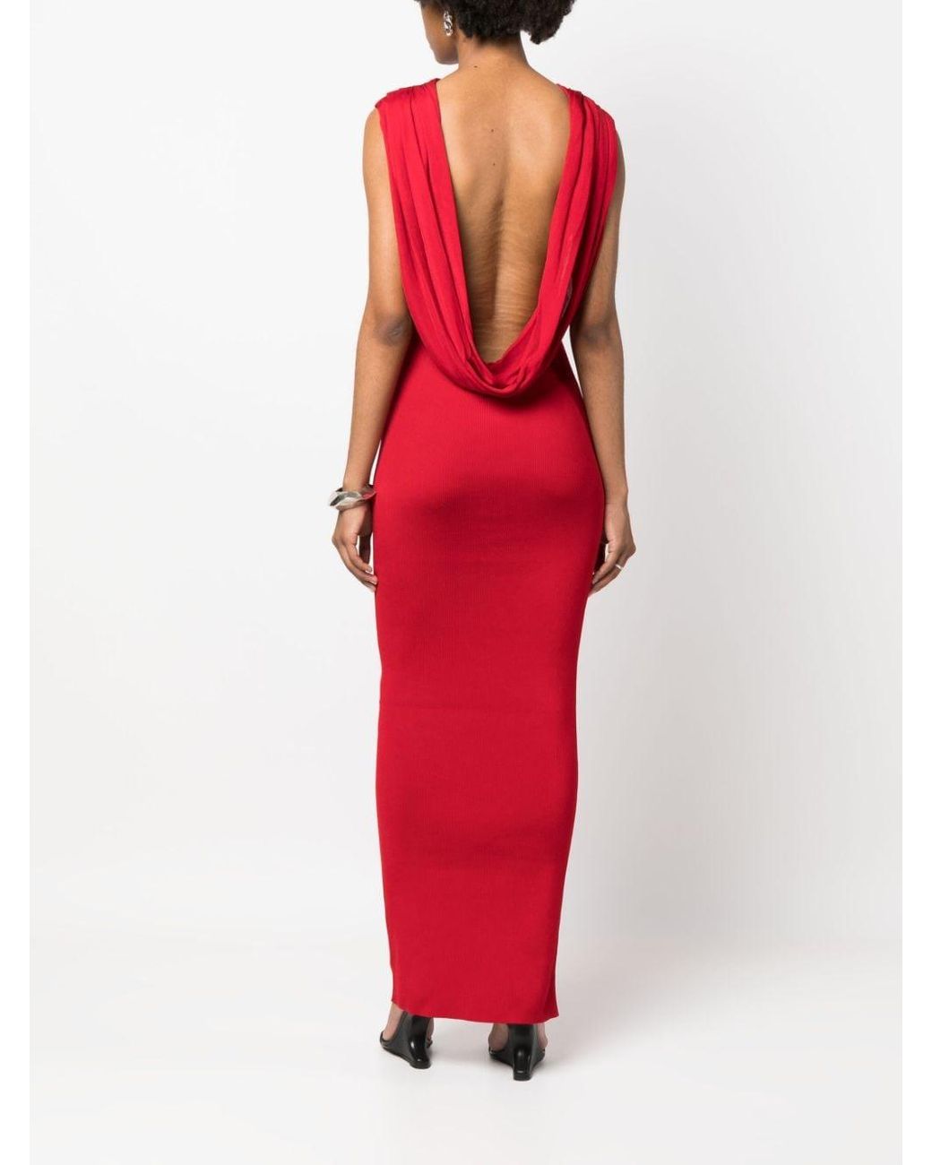 red dress farfetch Farfetch Red Dress