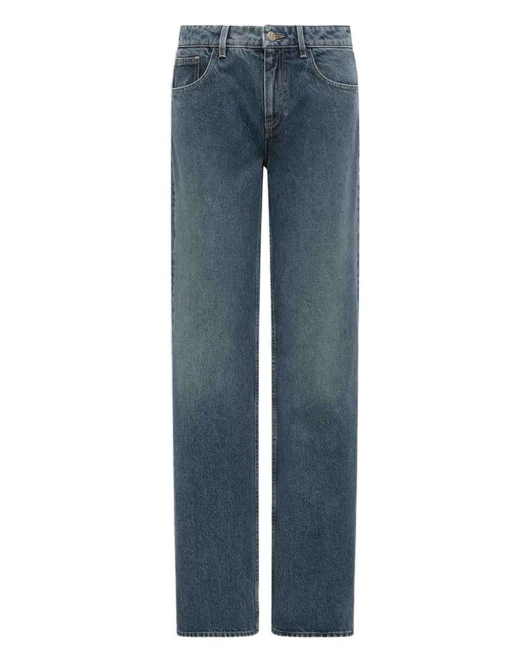 Moncler Blue Five-Pockets Jeans