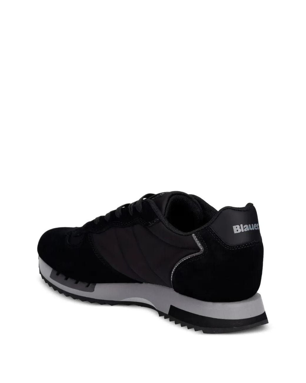 Blauer Queens Sneakers Mit Logo-Patch in Black für Herren