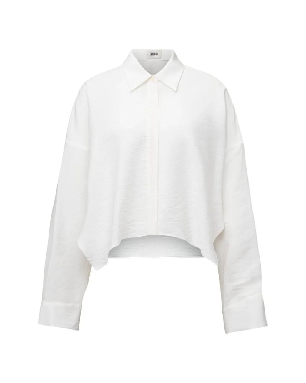 Drykorn White Oshia Buttoned Shirt