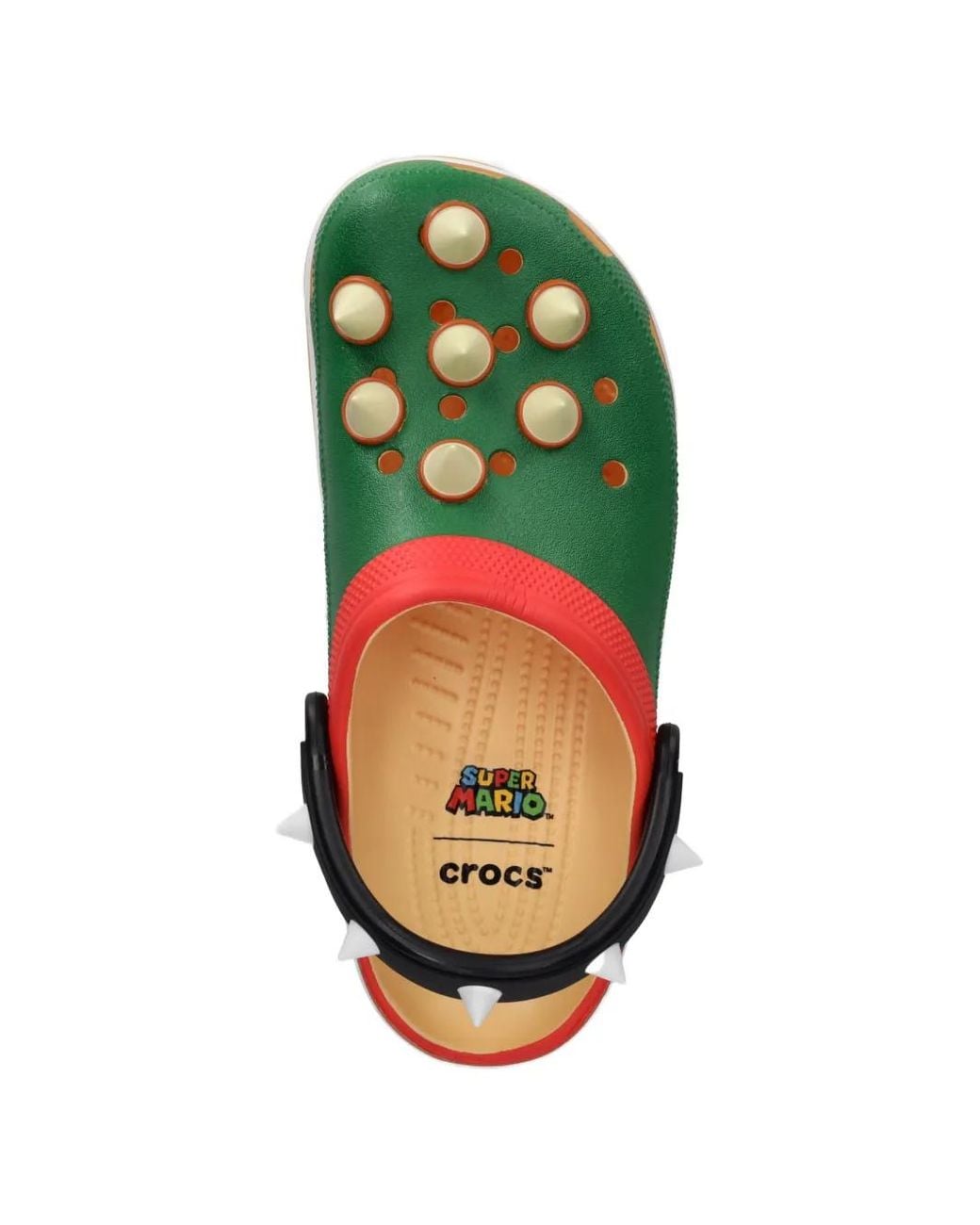 CROCSTM Green X Nintendo Bowser Spiked-Embellished Clogs