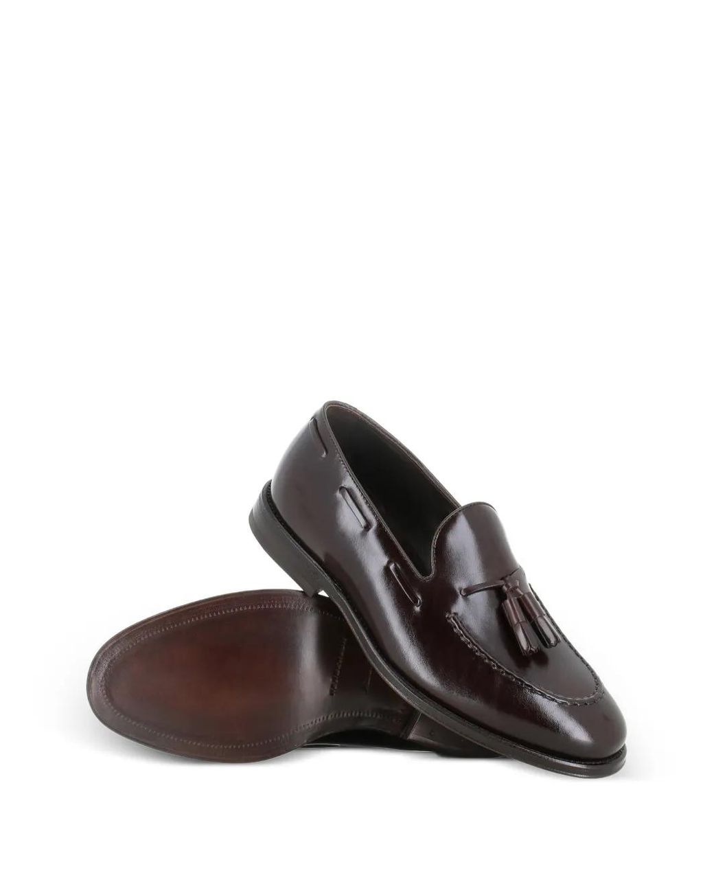Henderson White Tassel-Detail Loafers for men