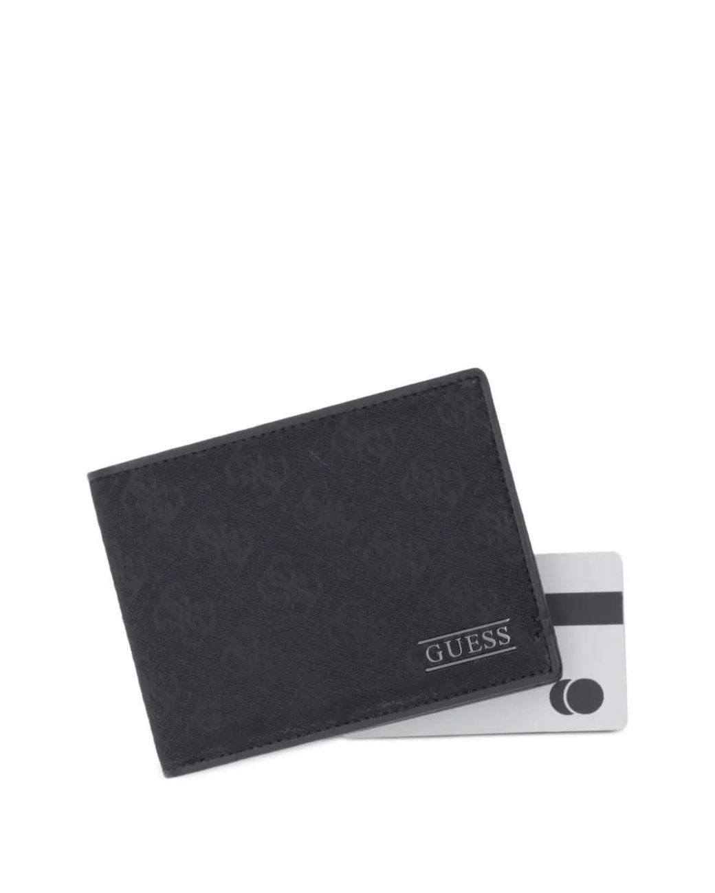 Guess Black Boston Logo Wallet for men