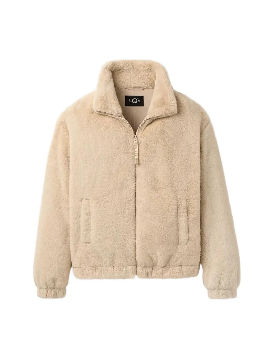 Ugg Natural Veste Tash En Fourrure Artificielle