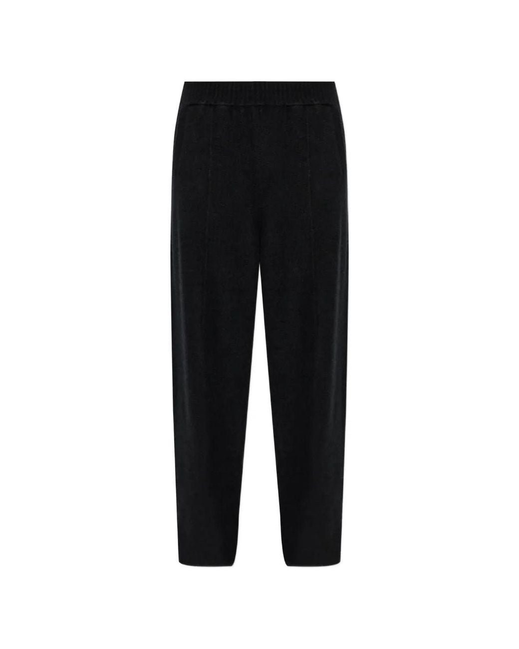 Laneus Black Pantalon À Taille Élastiquée for men