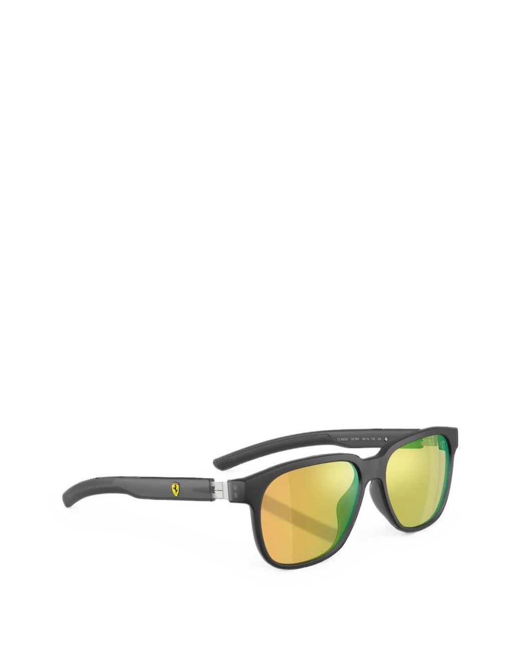 Scuderia Ferrari Green Squared-Frame Sunglasses for men