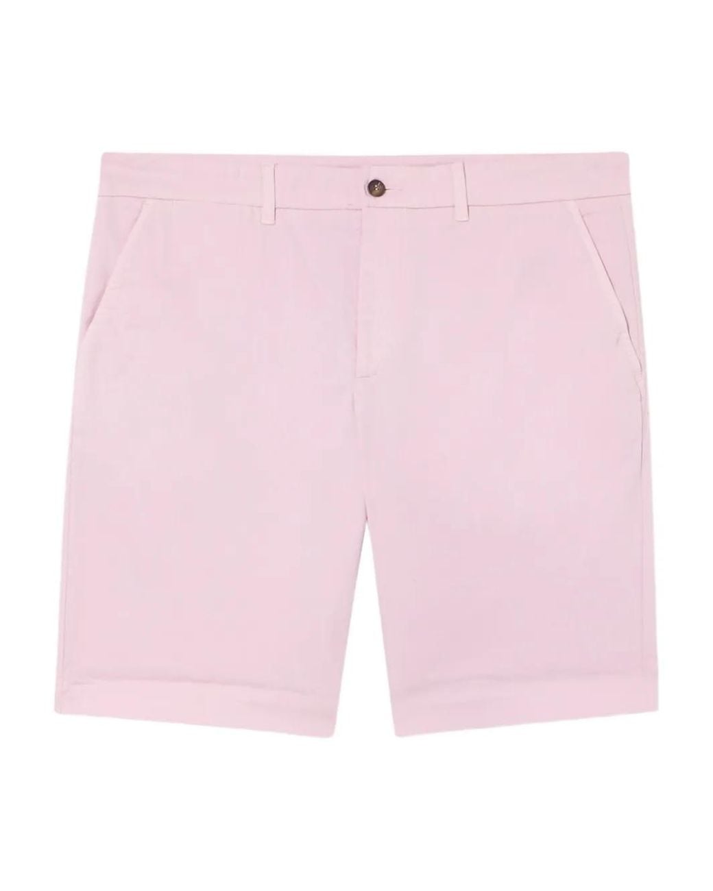 Brooks Brothers Pink Cotton Shorts for men