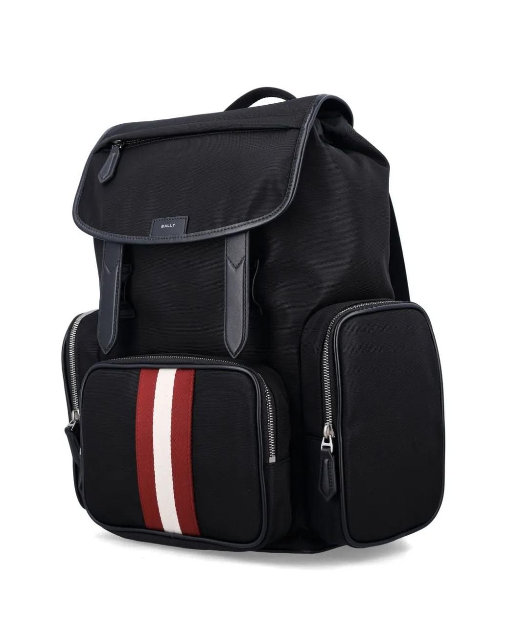 Bally Black Code Explorer Backpack for men