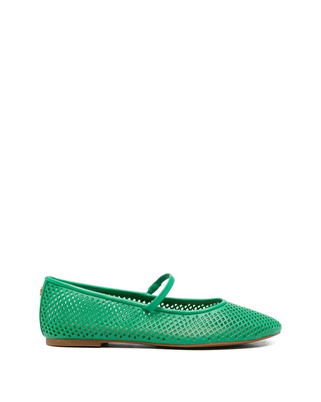 Ralph Lauren Green Jayna Flat Pumps