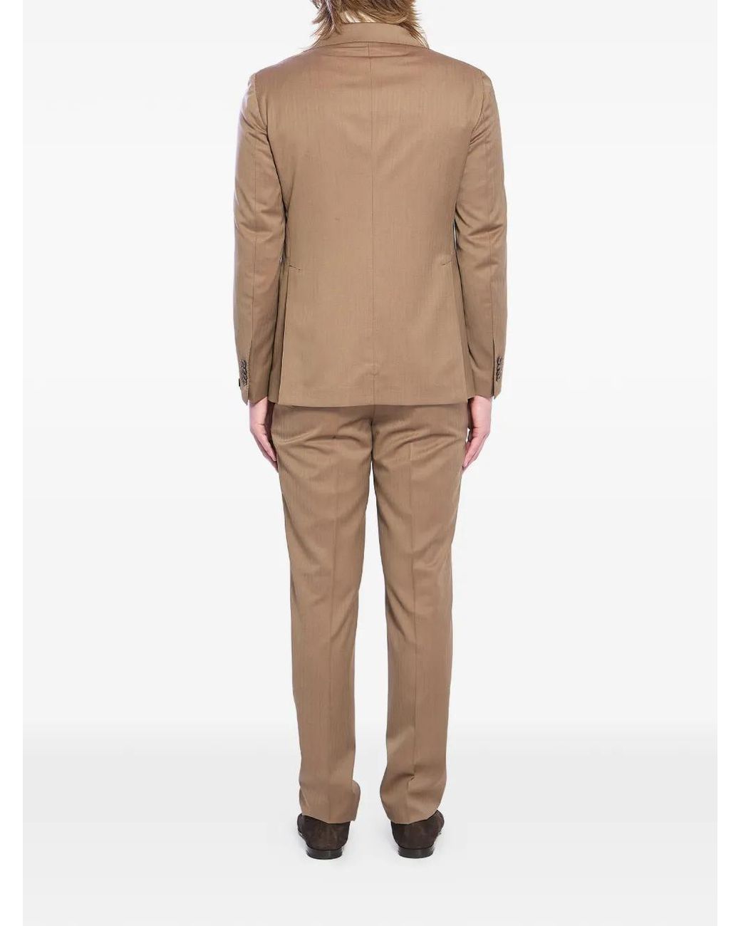 Tagliatore Natural Single-Breasted Suit for men