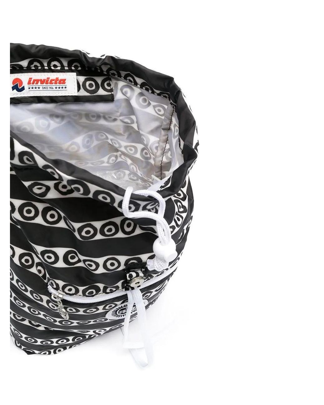 INVICTA WATCH Black X 10 Corso Como Logo-Print Drawstring Backpack