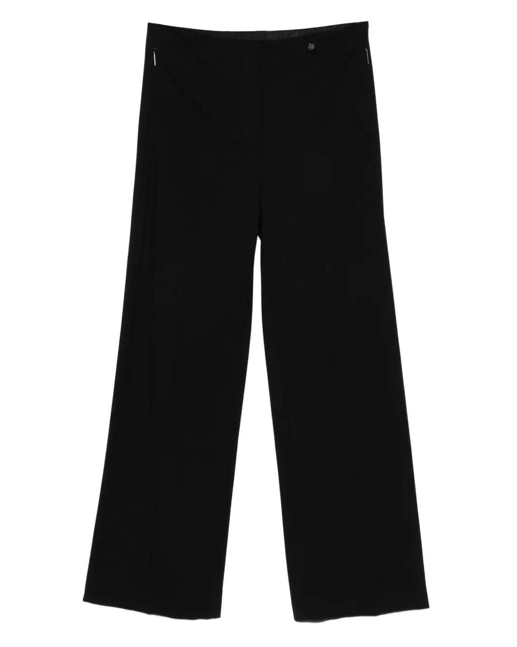 Marc Cain Black Straight-Leg Trousers