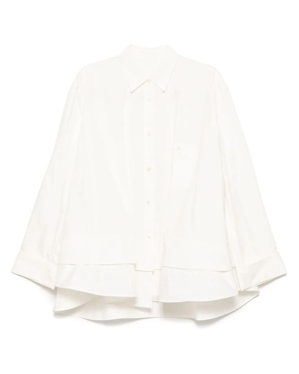 JNBY White Drawstring Shirt