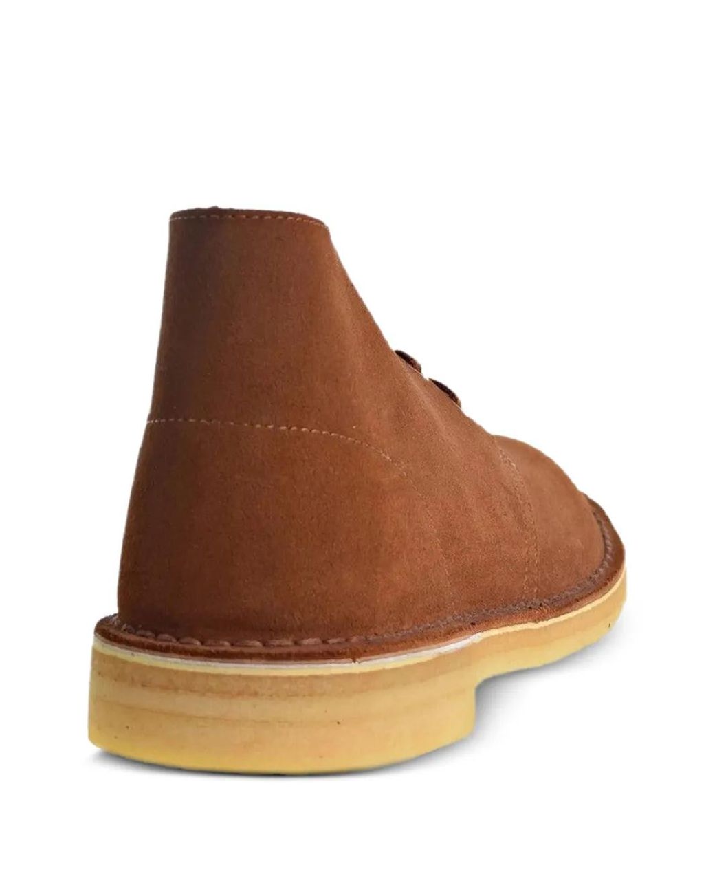 Clarks Brown Suede Desert Boots for men