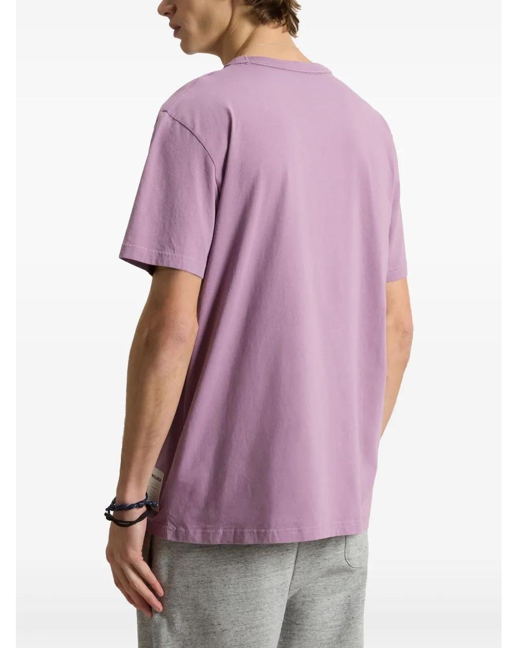 Woolrich Purple Offshore T-Shirt for men
