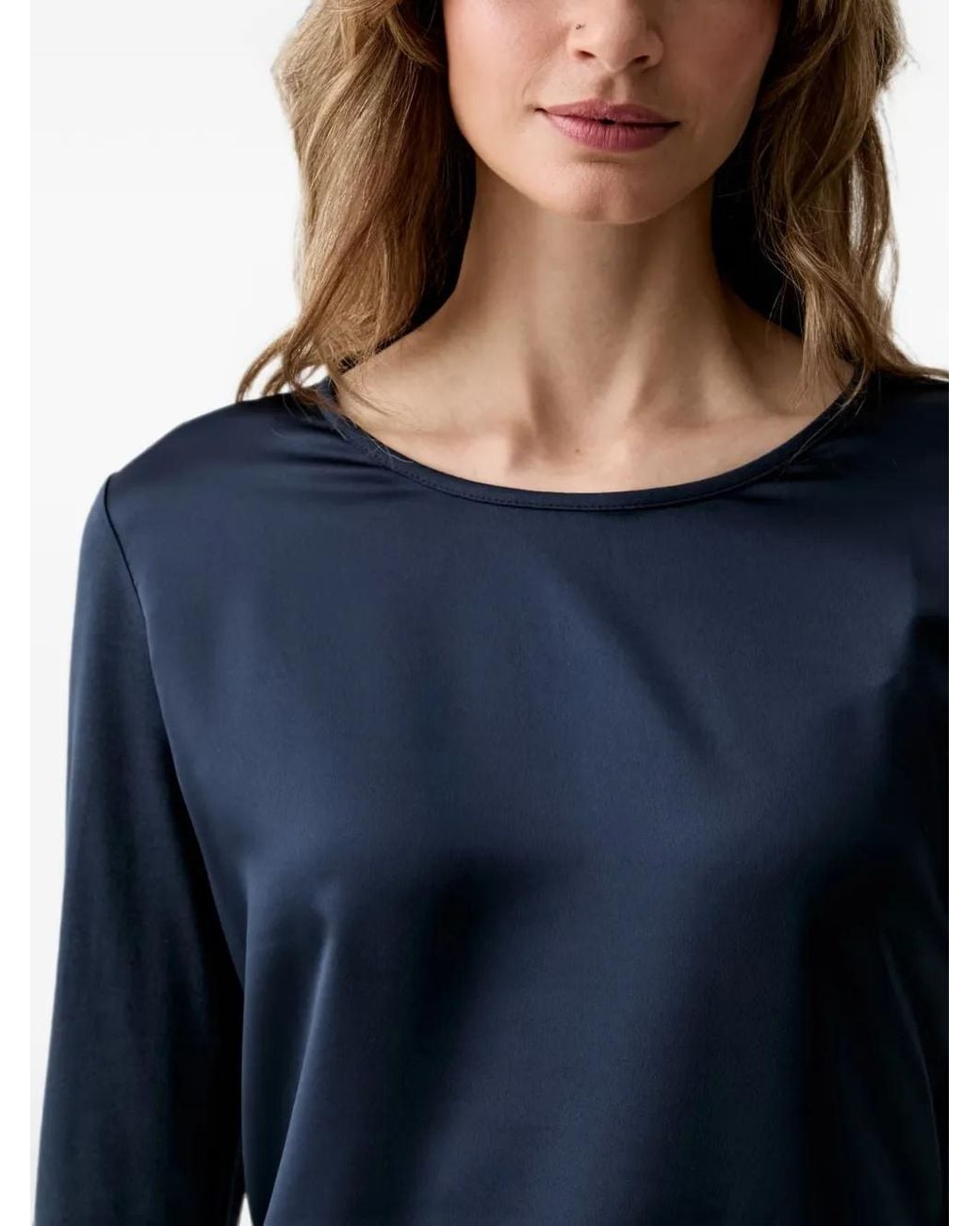 Joop! Blue Three-Quarter Sleeve T-Shirt