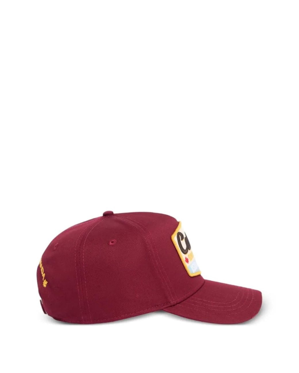 DSquared² Red Caten Baseball Cap for men