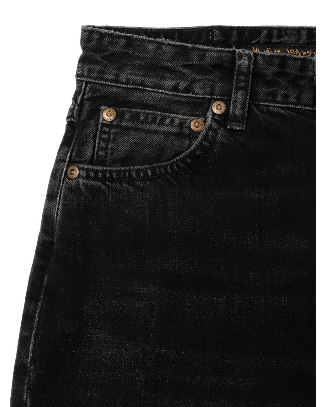 Nudie Jeans Black Breezy Britt Jeans