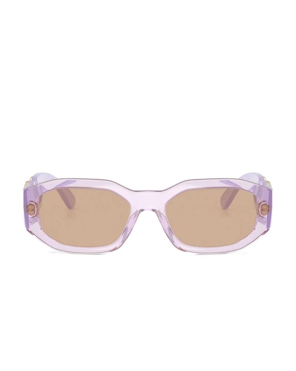 Versace Pink Medusa Biggie Sunglasses