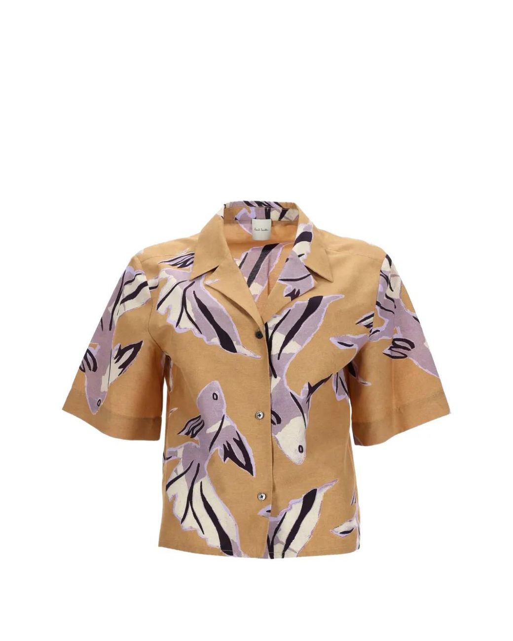 Paul Smith Metallic Fish Print Shirt