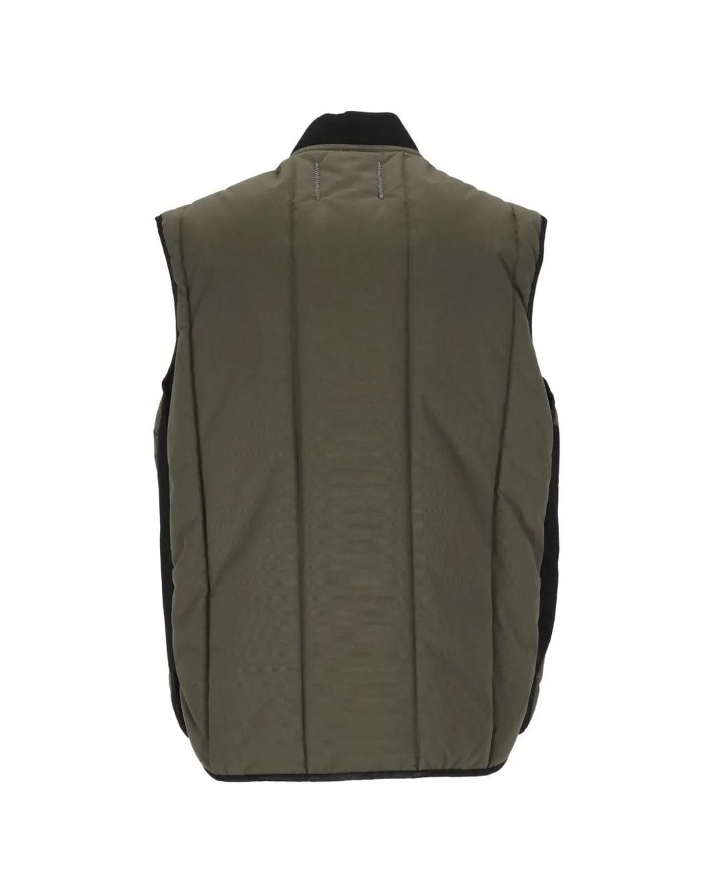 Refrigiwear Green Quilted Logo-Patch Gilet for men
