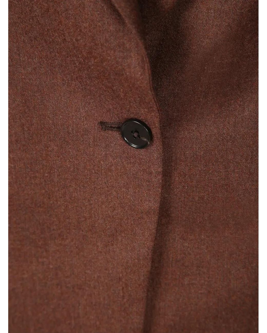 Paul Smith Brown Single-Breasted Peak-Lapels Jacket