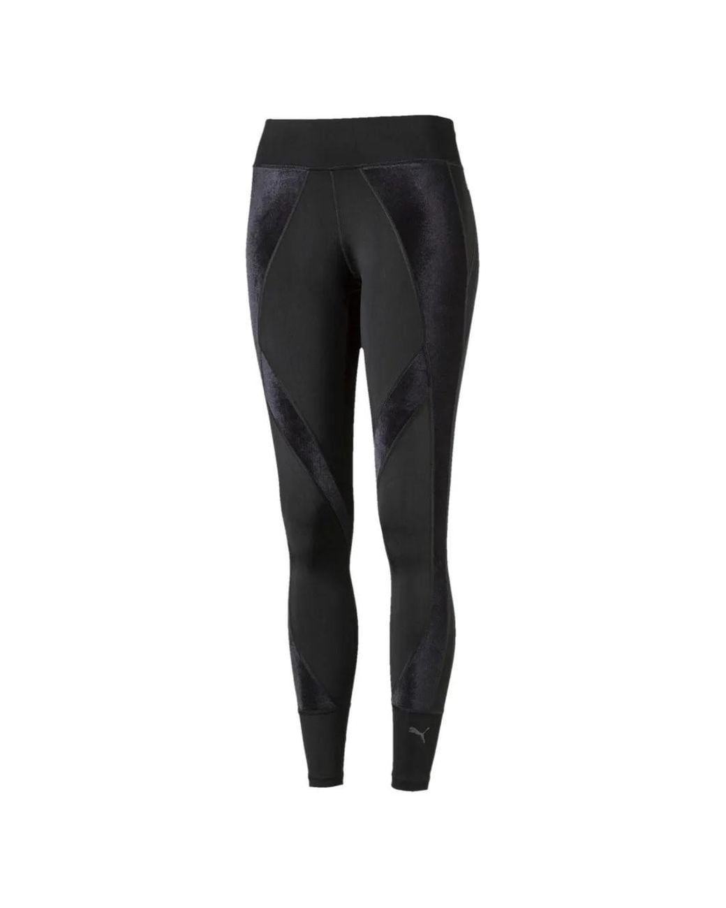 PUMA Black Velvet-Details Leggings