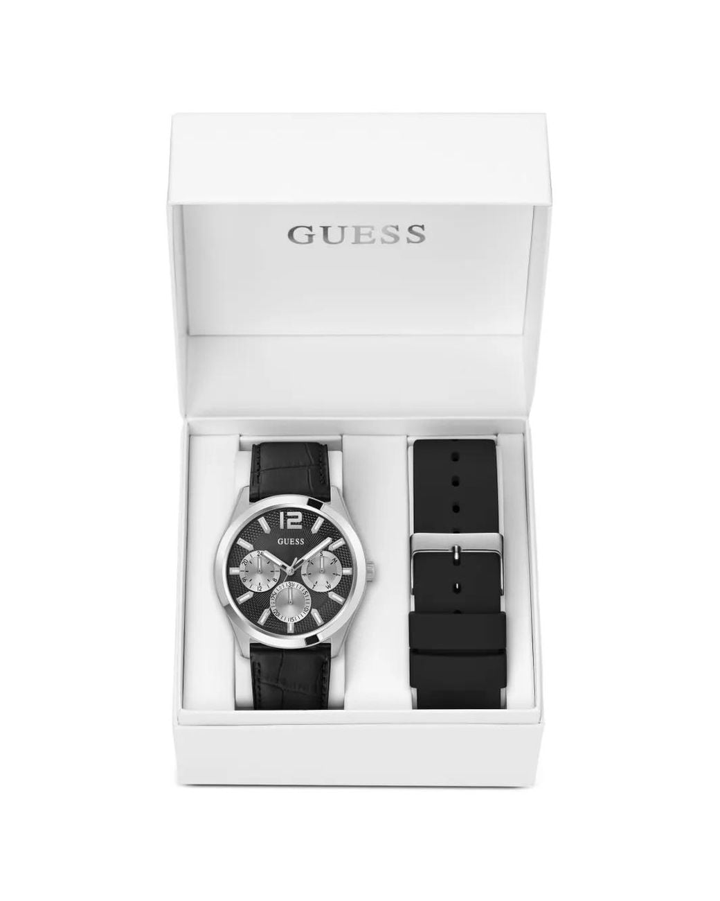 Guess Black Zen Multifunction 40Mm Watch for men