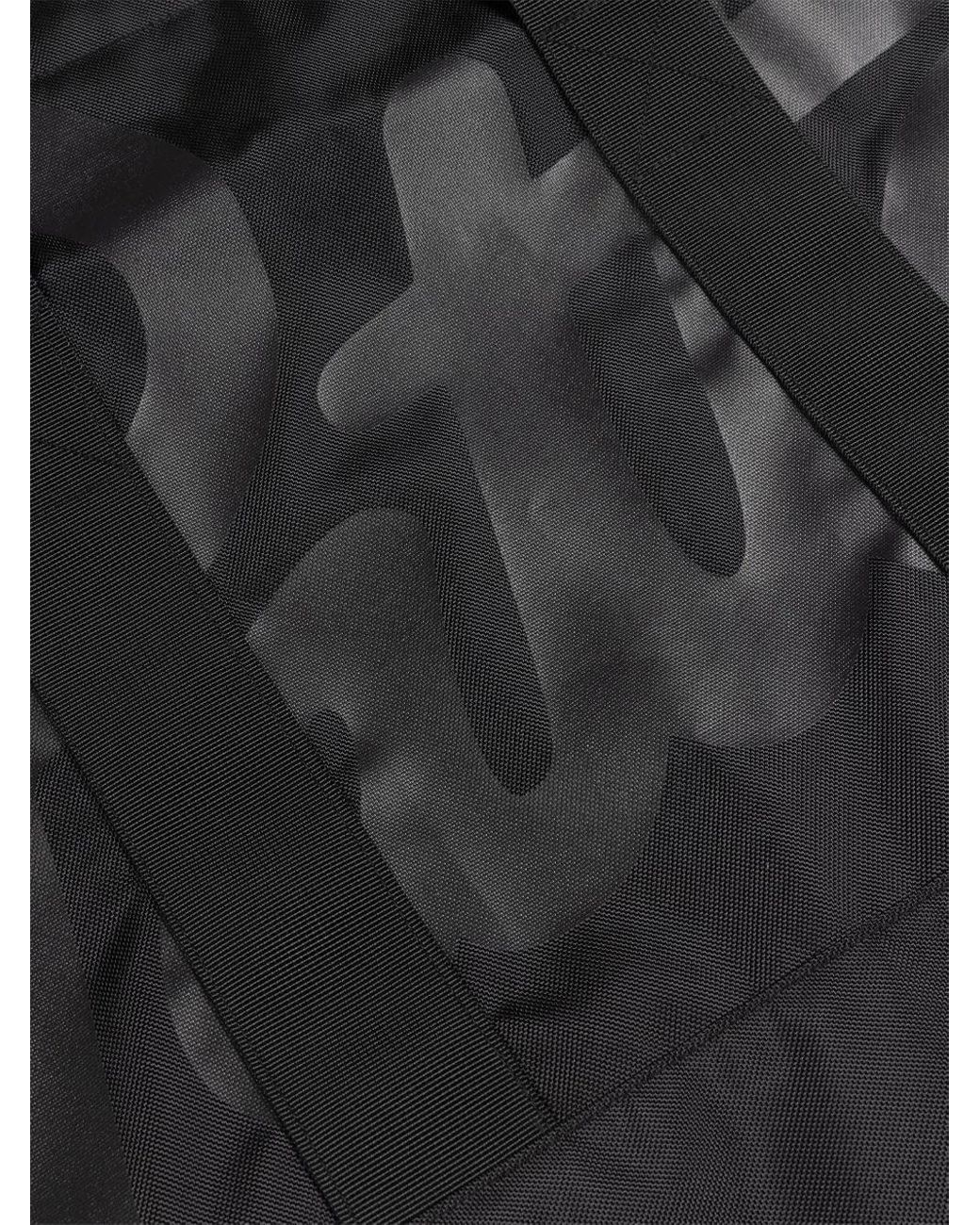PATTA Black Logo-Print Tote Bag for men