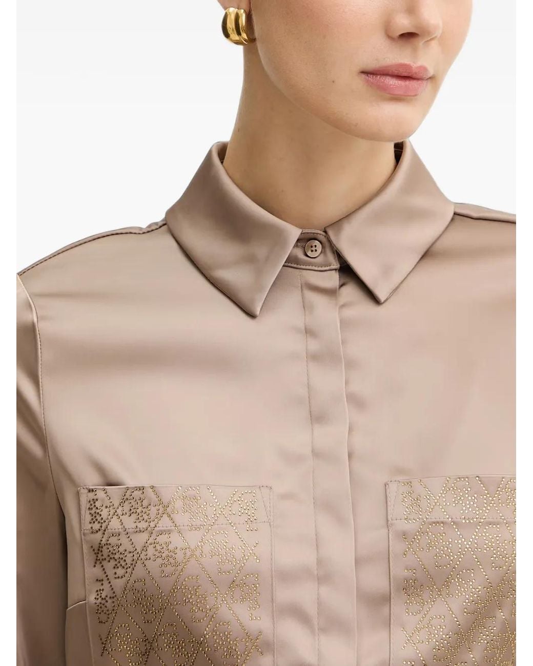 Guess Blue Regular-Fit Shirt