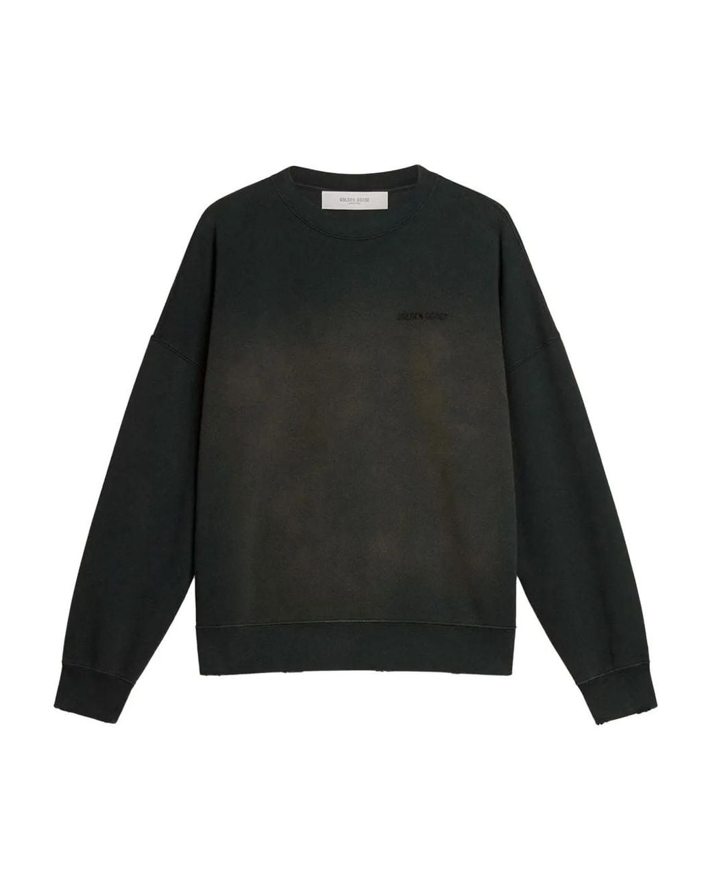 Golden Goose Deluxe Brand Black Faded-Effect Sweatshirt