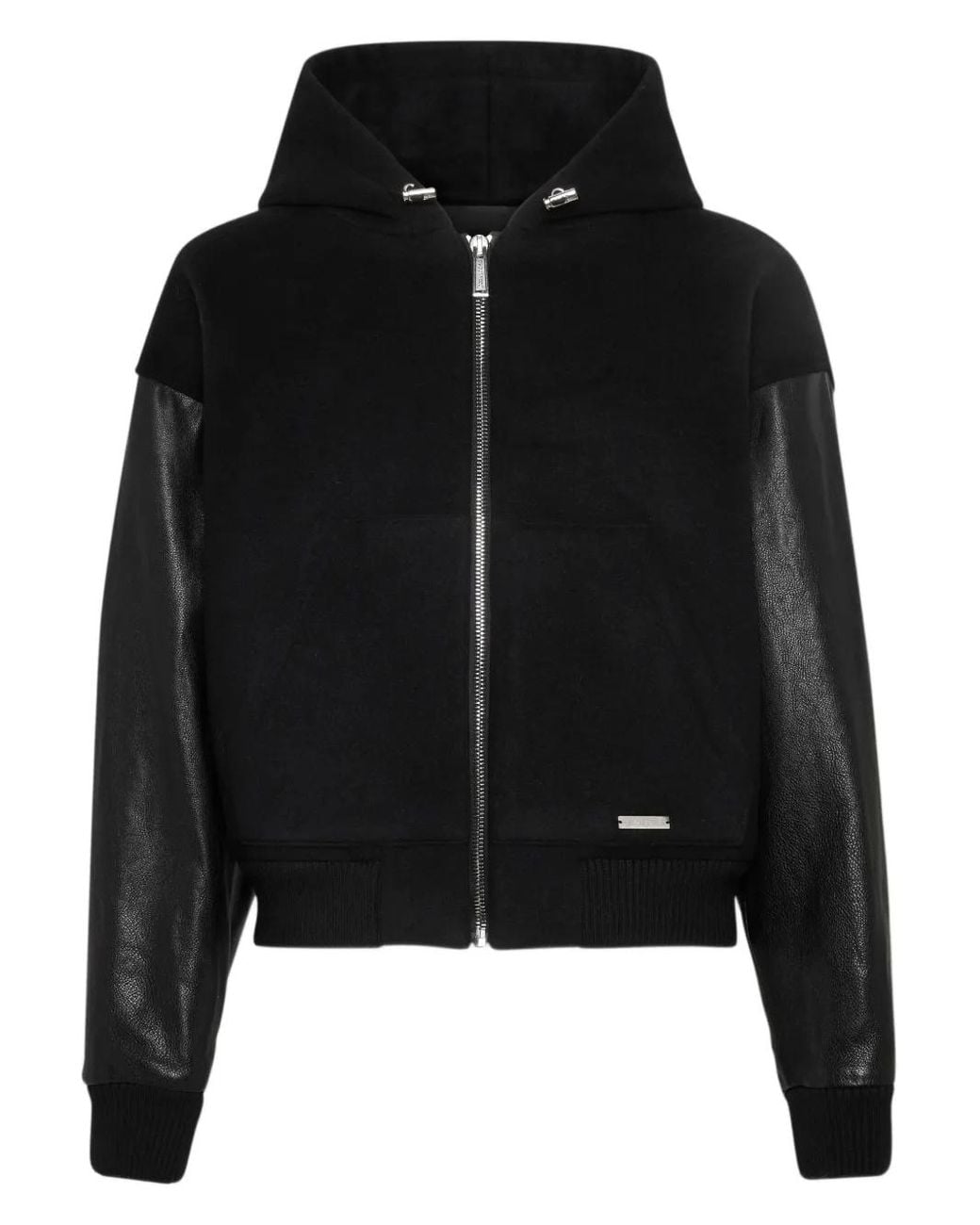 DSquared² Black Hooded Zip-Up Jacket for men