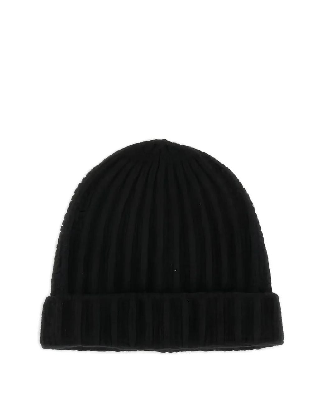 Maison Margiela Black Felted Wool Beanie for men