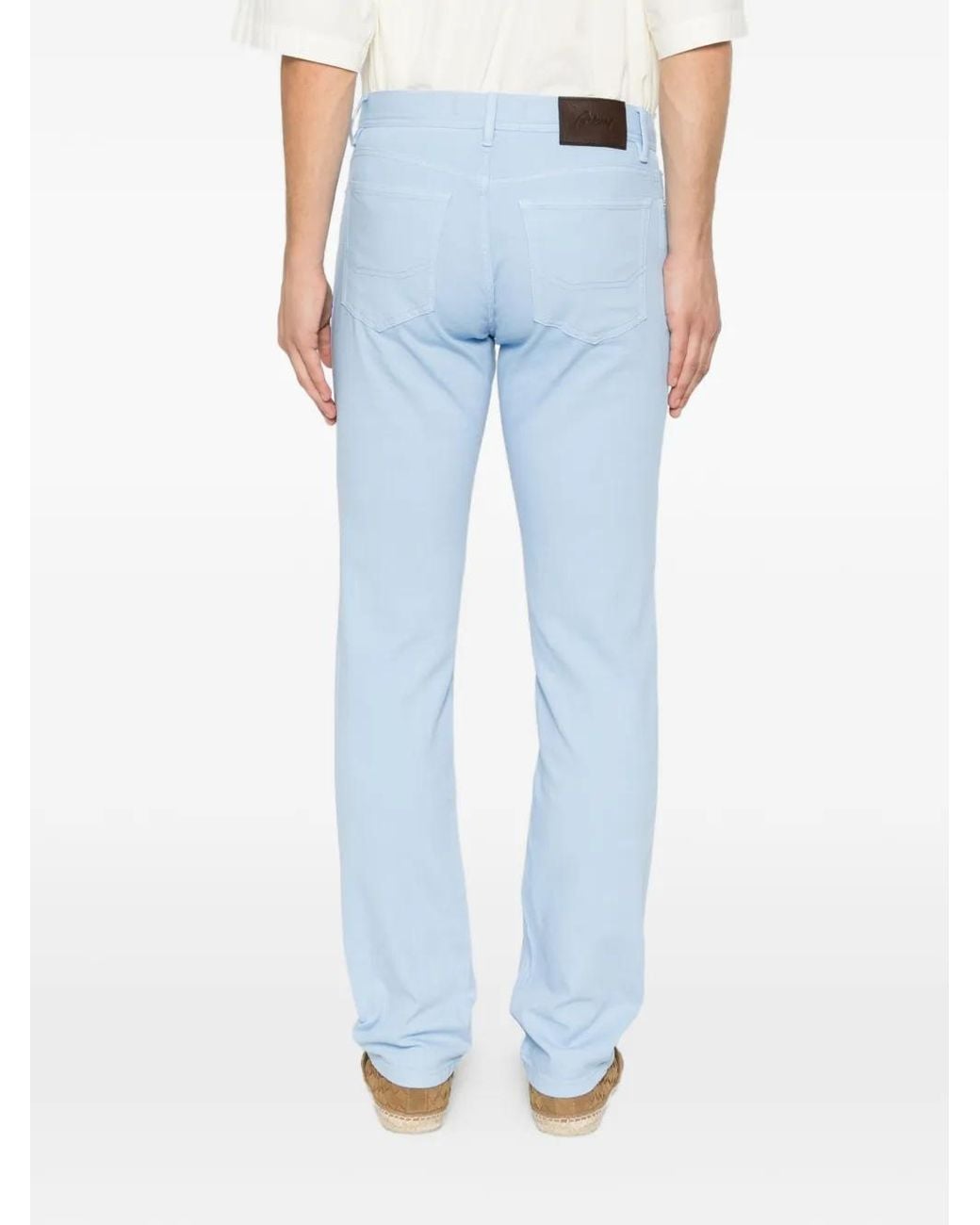 Brioni Blue Meribel Denim Jeans for men