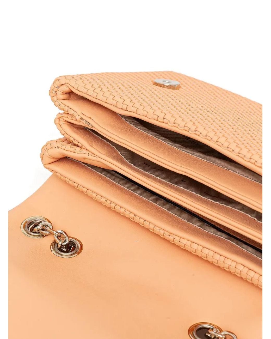 Bolso Satchel Phaedra Guess de color Natural