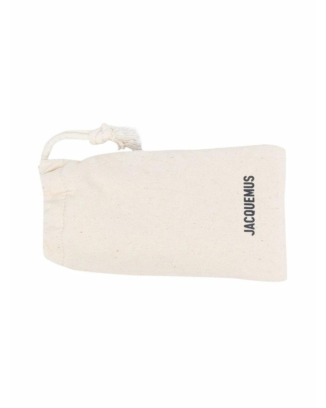 Jacquemus Natural Saltu Rectangle-Frame Sunglasses