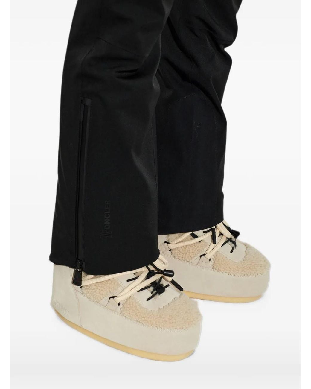 Moncler Natural X Moon Boot Icon Low Snow Boots