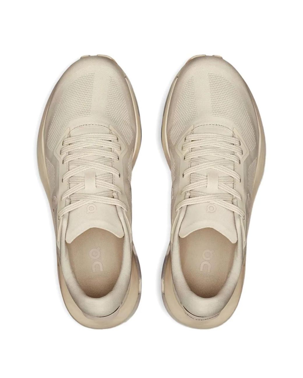On Shoes Natural Cloudze "Pearl/Truffle" Sneakers