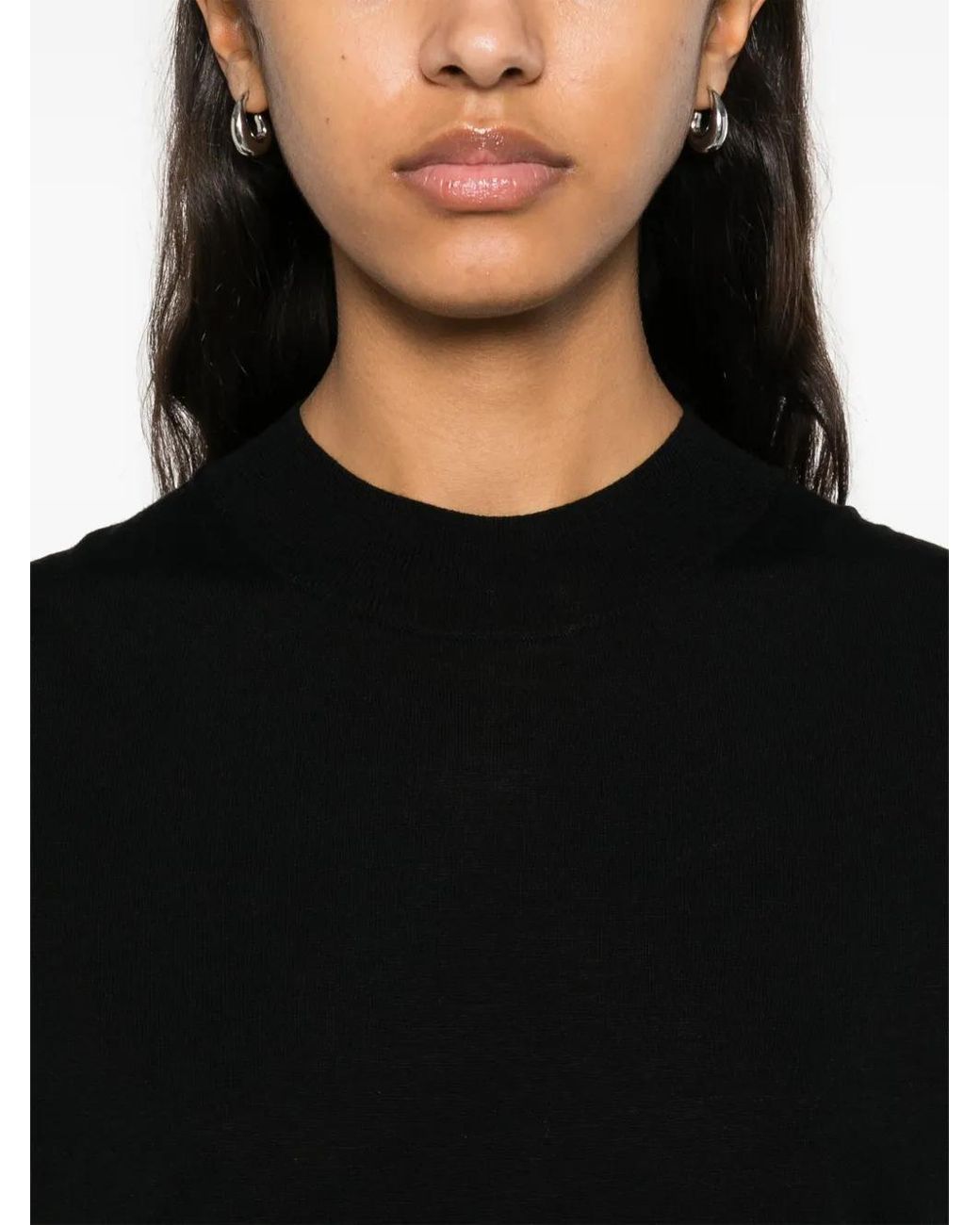 Sportmax Black Quatto Top